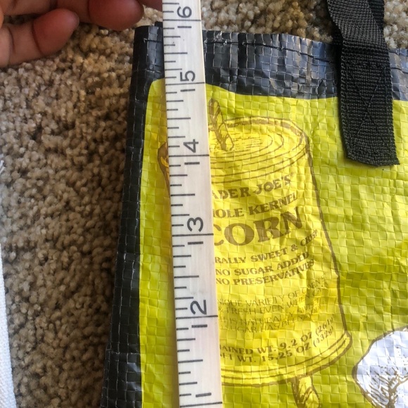 Trader joe’s reusable tote &  brand new canvas tote - Picture 5 of 13